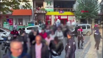 ANKARA: İzmir' de düzenlenen Kalkan operasyonlarında 309 düzensiz göçmen yakalandı