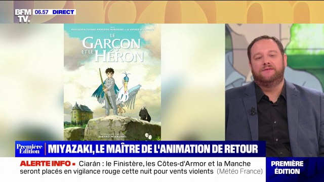 Le garçon et le héron , le nouveau long-métrage de Hayao Miyazaki sort dans les salles ce mercredi 1er novembre