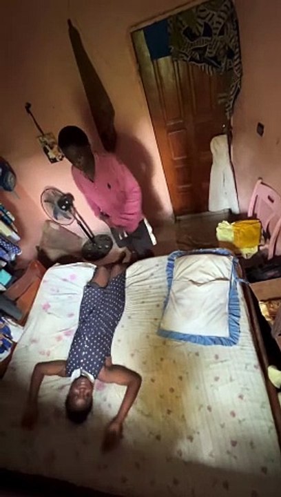 The moment I entered the room with my wife, my mother came to the head