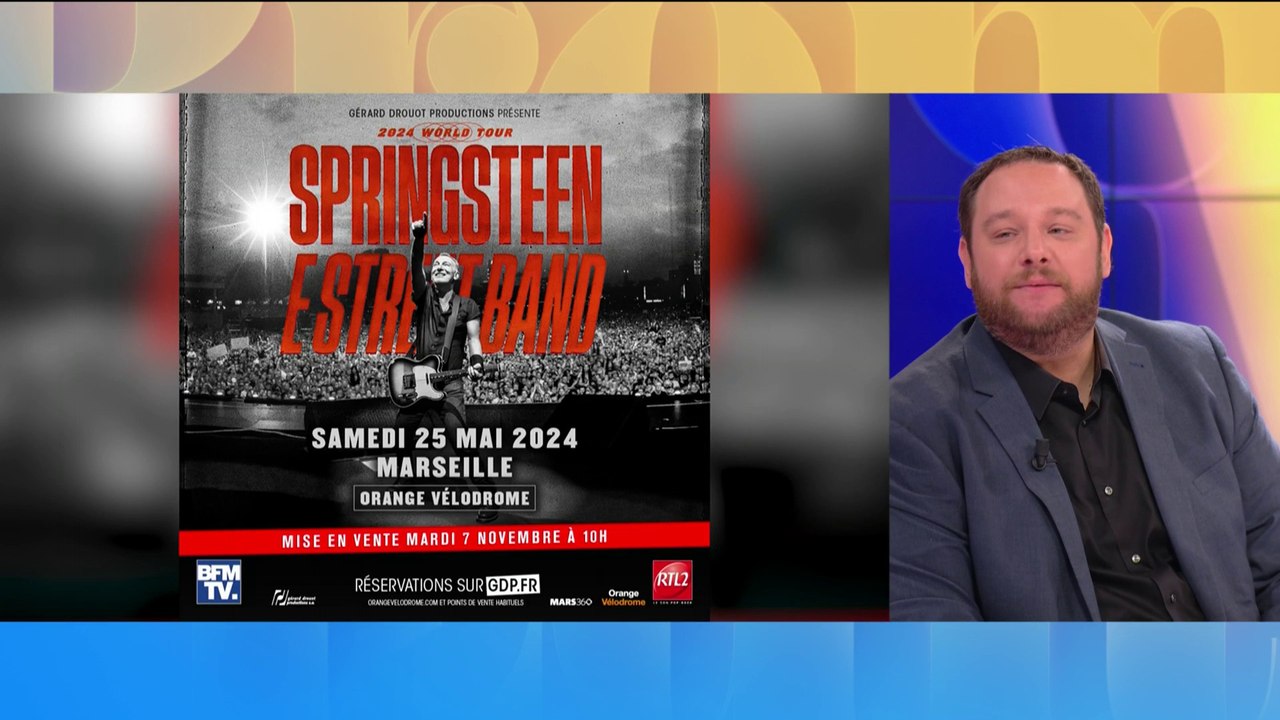 Le chanteur américain Bruce Springsteen se produira au Vélodrome de Marseille le 25 mai prochain, dans le cadre de sa tournée européenne