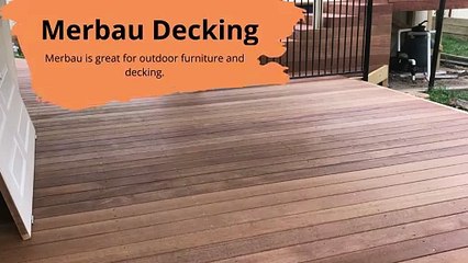 Merbau Decking & Other Outdeco Living Products