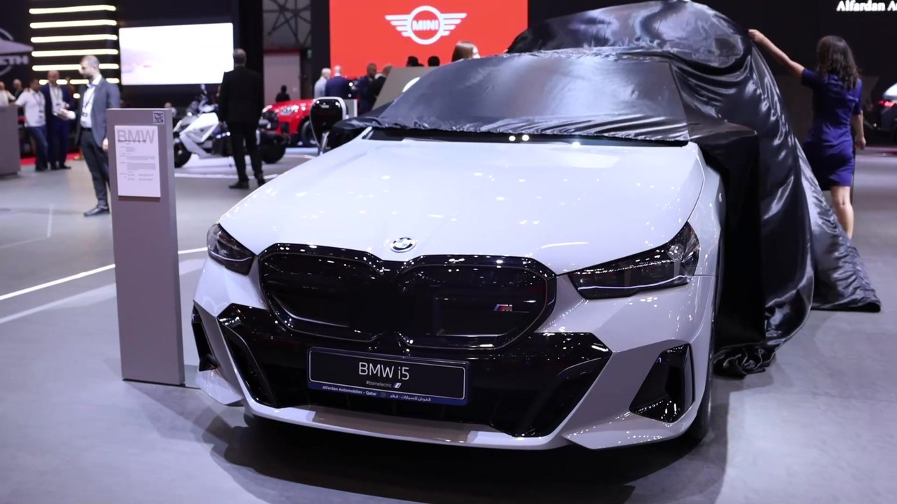 Geneva International Motor Show Qatar 2023 - BMW reveals i5