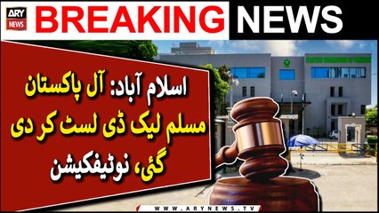 All Pakistan Muslim League Delisted