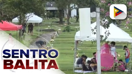 Ilang mga bumisita sa Loyola Memorial Park, maagang nagpunta sa sementeryo para iwas siksikan;