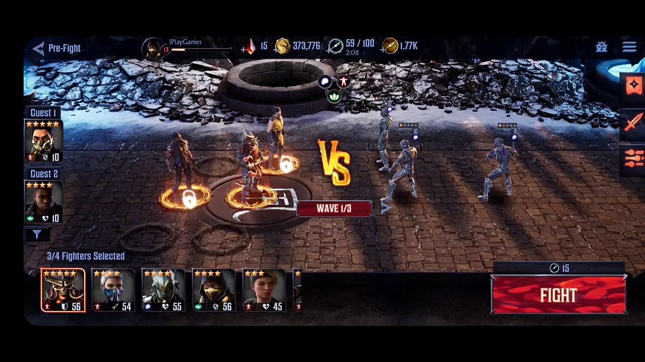 Mortal Kombat Onslaught - MK1 Scorpion - Khronicle Rough Journey Event