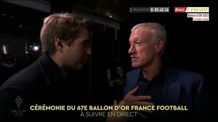 L'échange entre Didier Deschamps et Giovanni Castaldi au sujet de Bertrand Latour