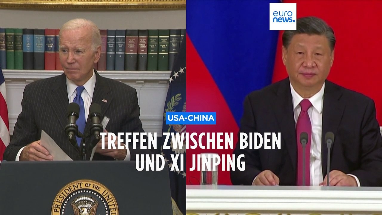 Mitte November: Biden und Xi Jinping treffen sich in San Francisco