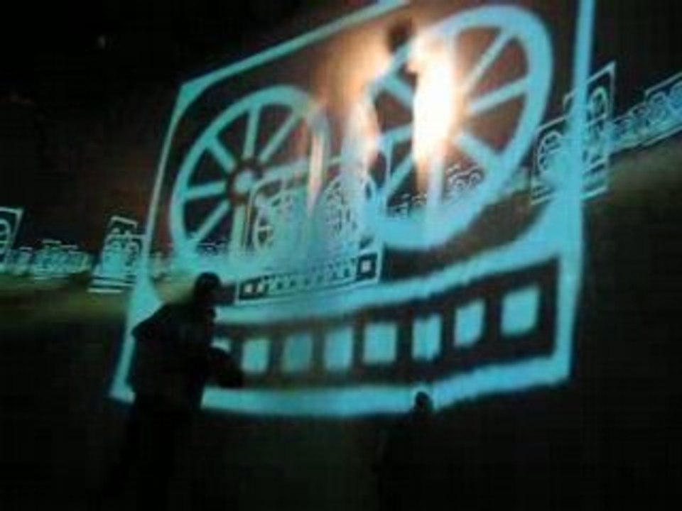 VJ at the Roxy club (Praha)