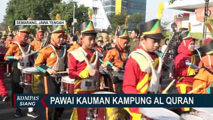 Wali Kota Semarang Buka Pawai Kauman Kampung Al-Quran