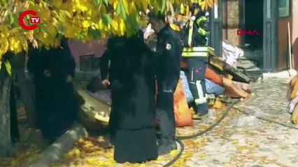 Kız Kuran kursunda yangın Öğrenciler hastanelik oldu