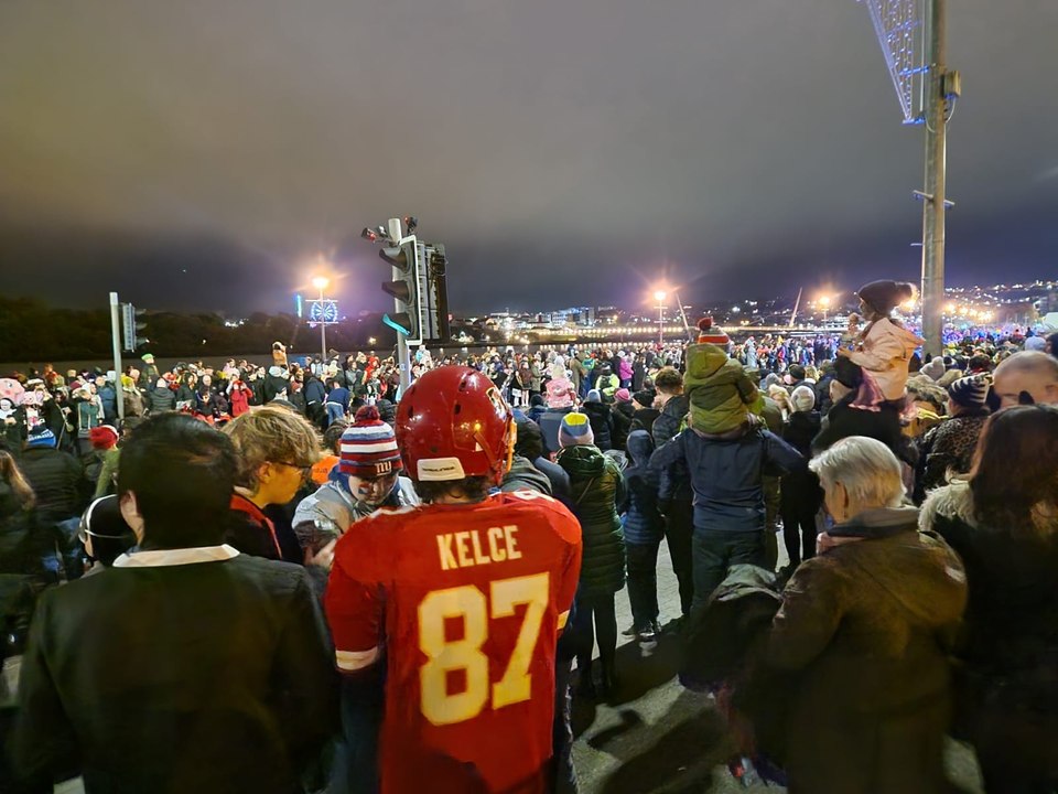 Derry Halloween drone show and fireworks video Dailymotion