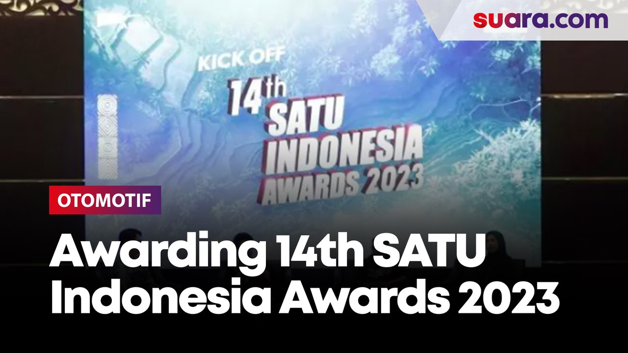 Awarding 14th SATU Indonesia Awards 2023 di Menara Astra