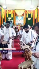 Arrival of Nityaguru Paduka amid beating of Mangal waadya _ Gurupurnima '23 _ Sadguru Aniruddha Bapu