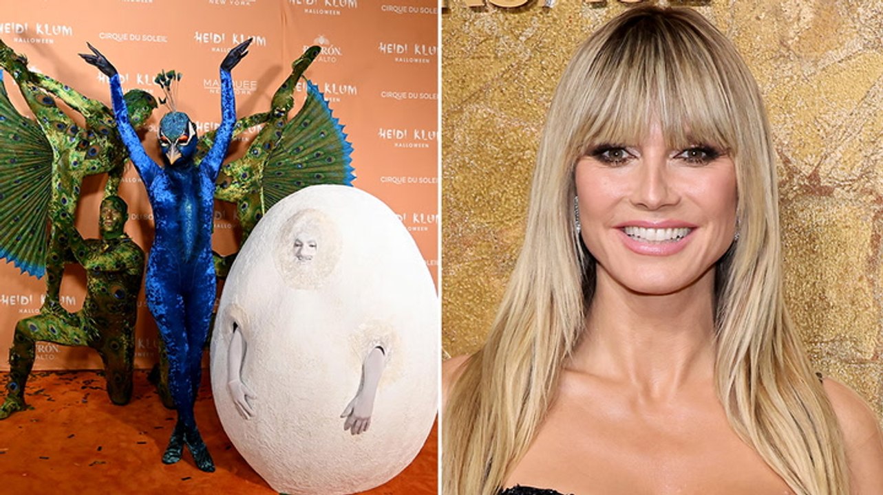 Heidi Klum Unveils Wild Halloween Costume At Annual Party In New York ...