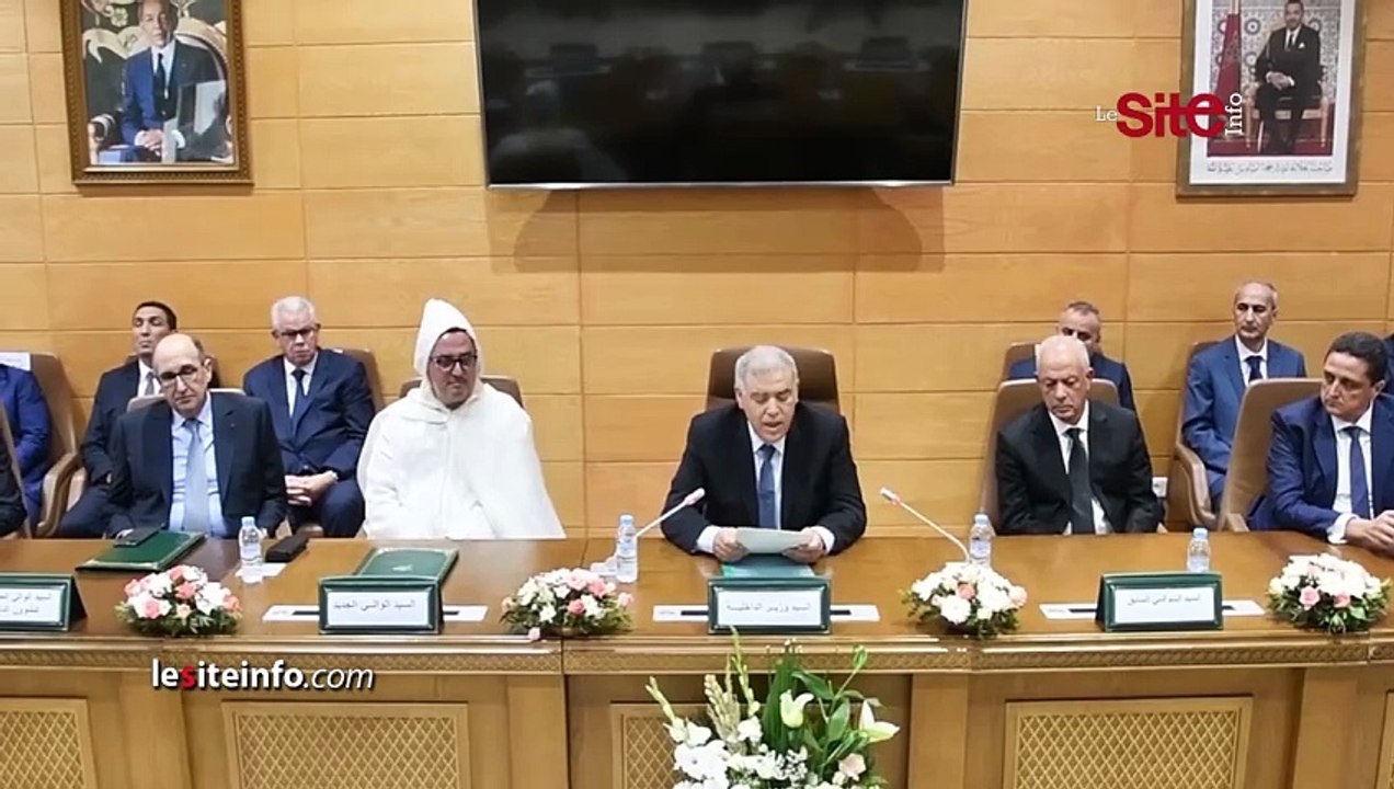 وزير الداخلية يشرف على حفل تنصيب الوالي الجديد يونس التازي واليا على جهة طنجة تطوان الحسيمة