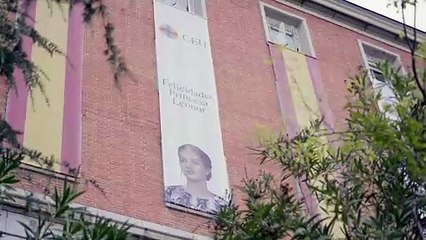 Homenaje en el CEU a la princesa Leonor en su edificio más emblemático