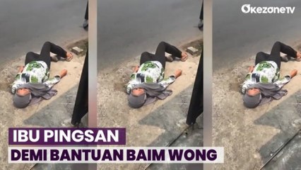 Viral, Seorang Ibu Pura-pura Pingsan Demi Diberi Bantuan Baim Wong