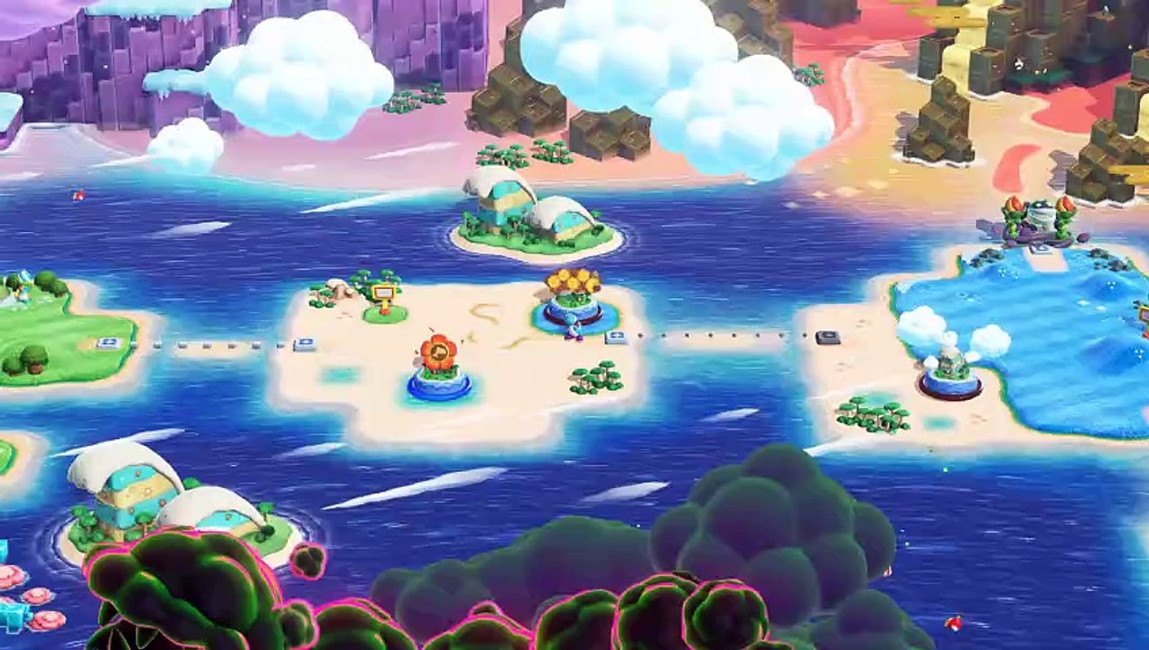 Super Mario Bros. Wonder - Carrera Floruga Acuathlón Completa - Gameplay Sin Comentarios