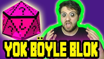 Minecraft Sihirli Blok Modu !!! [ Chance Cubes Mod 1.10.2 ]