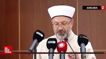 Diyanet İşleri Başkanı Ali Erbaş'tan boykot çağrısı