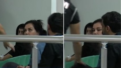 Polat çifti gözaltına alındı: Engin Polat bacak bacak üstüne attı, polis tarafından uyarıldı