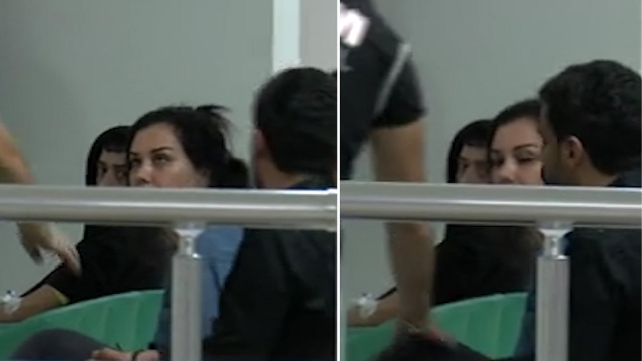 Polat çifti gözaltına alındı: Engin Polat bacak bacak üstüne attı, polis tarafından uyarıldı