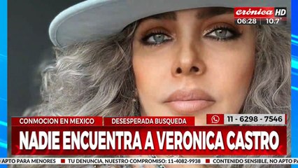 Tras el paso del huracán Otis, nadie encuentra a Verónica Castro