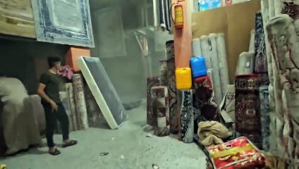 ذعر ودمار في مخيم جباليا في أعقاب القصف الإسرائيلي