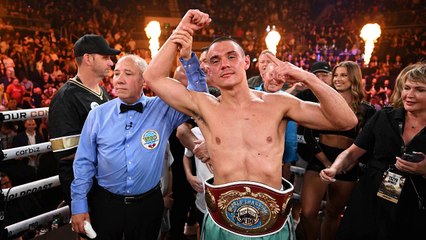 Tim Tszyu vence a Brian Mendoza en su primera defensa 154 lbs OMB