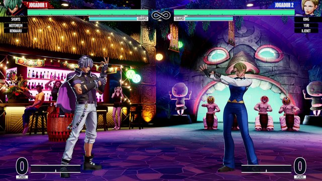 THE KING OF FIGHTERS XV SHUN'EI/MEITENKUN/BENIMARU VS KING/YURI/B.JENET