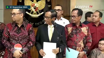 [FULL] Menko Polhukam Mahfud MD Jelaskan Progres Penanganan Kasus TPPU Rp349 T Kemenkeu
