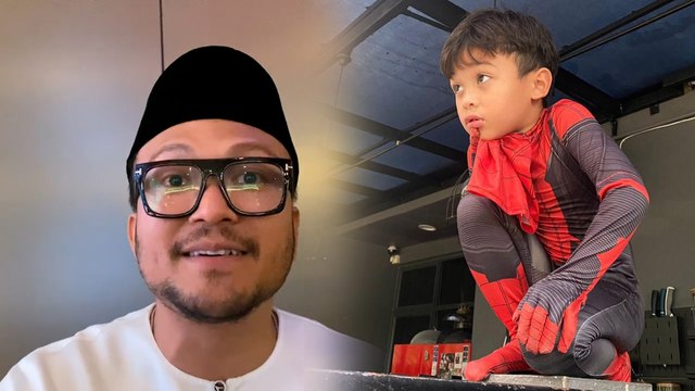 Comel anak Shaheizy Sam, ada gaya jadi artis... Siap minta berlakon Polis Evo