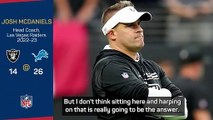 McDaniels highlighted Raiders' problems before being axed