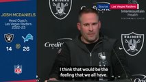 McDaniels highlighted Raiders' problems before being axed