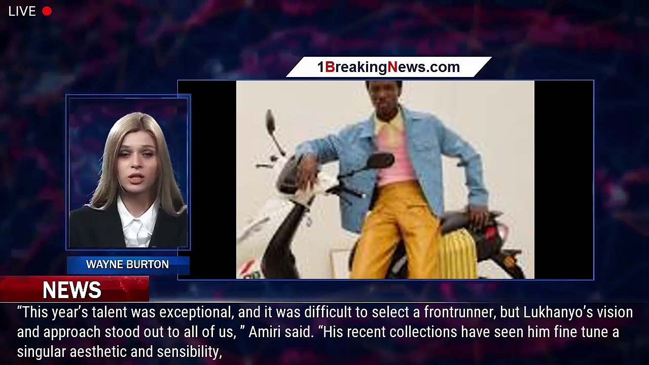 South African Designer Lukhanyo Mdingi Wins the 2023 AMIRI Prize