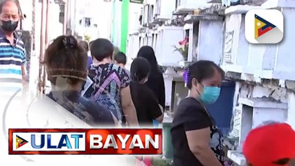 Iba't ibang sementeryo sa Davao City, ininspeksiyon ng mga pulis para masiguro ang kaayusan at...