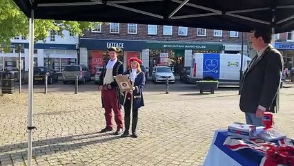Petersfield Town Crier Poppy Appeal