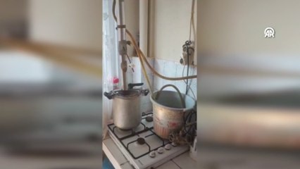 Yalova'da sahte içki ürettikleri iddiasıyla 5 şüpheli yakalandı