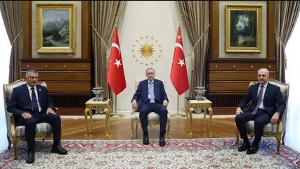 Cumhurbaşkanı Erdoğan, Libya Devlet Yüksek Konseyi Başkanı Muhammed Tekale ile görüştü