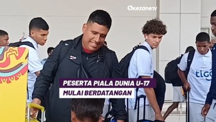 Siap Berlaga di Piala Dunia U-17,  Timnas Panama U-17 Mendarat di Indonesia