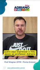 Adriano - Depoimento - Prof. Wagner (IFPR)
