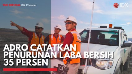 ADRO Catatkan Penurunan Laba Bersih 35 Persen