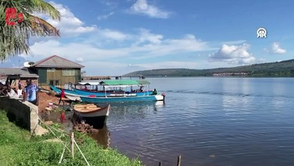 Victoria Gölü doğal güzelliği ile dikkat çekiyor