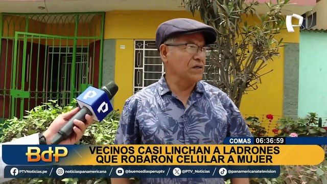 Comas: vecinos casi linchan a delincuentes que asaltaron a mujer