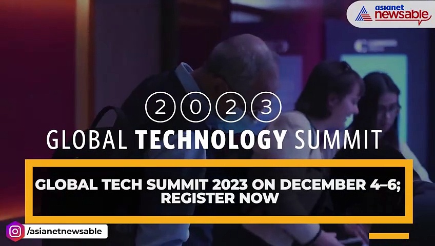 Global Tech Summit 2023 on December 4–6; Register now