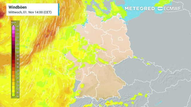 Ein schwerer Orkan trifft in der Nacht auf Westeuorpa! Wird Sturm Ciaran auch Deutschland treffen?