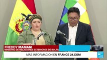 Bolivia rompe relaciones con Israel; Chile y Colombia llaman a consultas a sus embajadores
