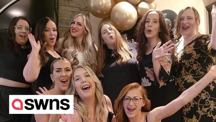 Woman has "epic" surprise divorce party to celebrate the end of her marriage