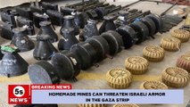 Hamas's homemade land mines can threaten Israeli armor