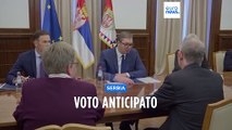 La Serbia a elezioni anticipate il 17 dicembre. Vučić si arrende alle opposizione